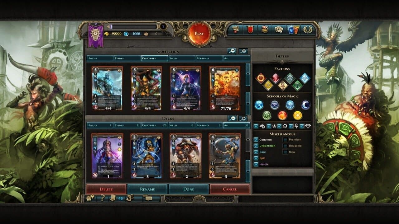 Might & Magic: Duel of Champions - Forgotten Wars screenshot 1
