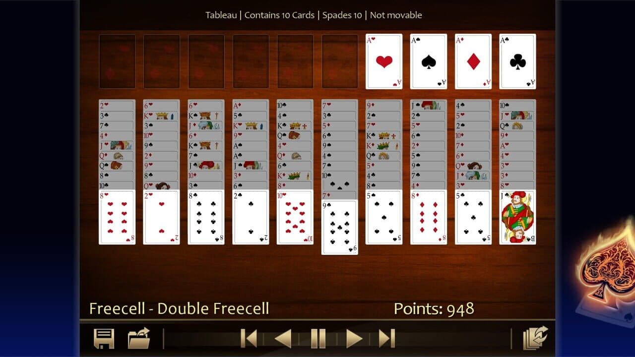 Solitaire 220 Plus screenshot 1