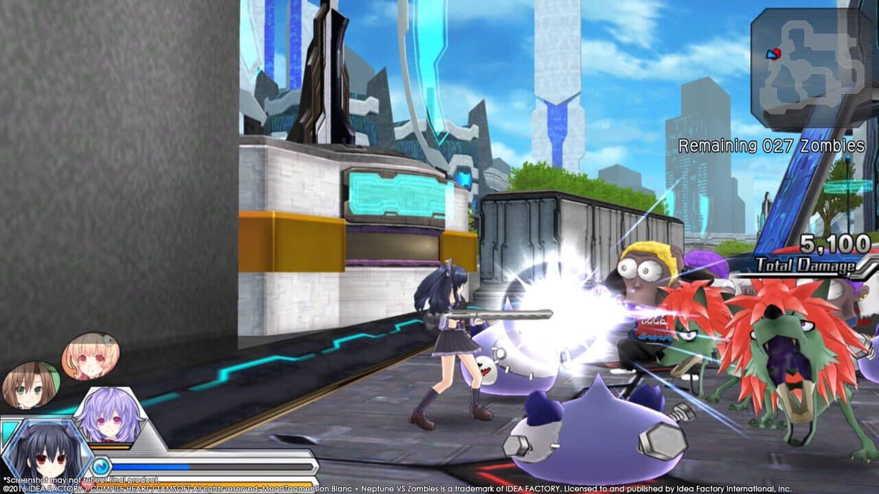 Megatagmension Blanc + Neptune VS Zombies thumbnail 5