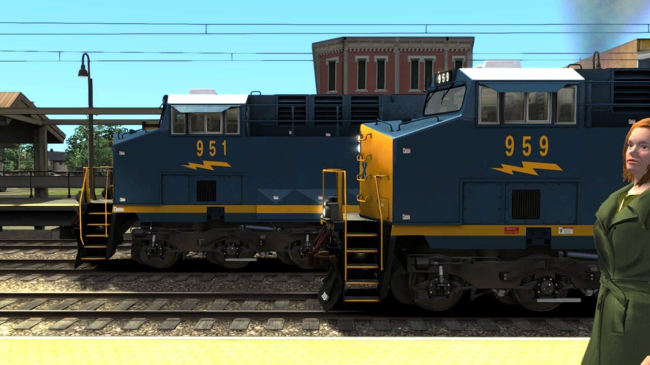 Train Simulator: CSX ES44AC Add-on Livery screenshot 1