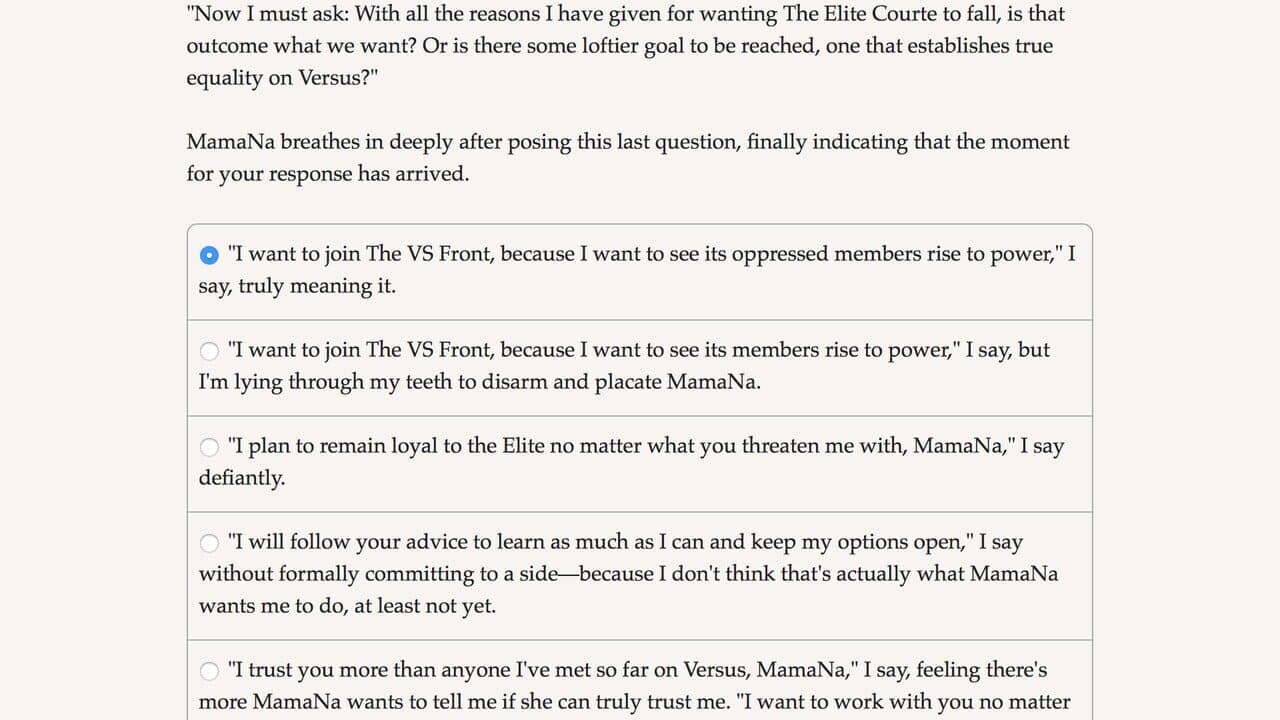 Versus: The Elite Trials thumbnail 2