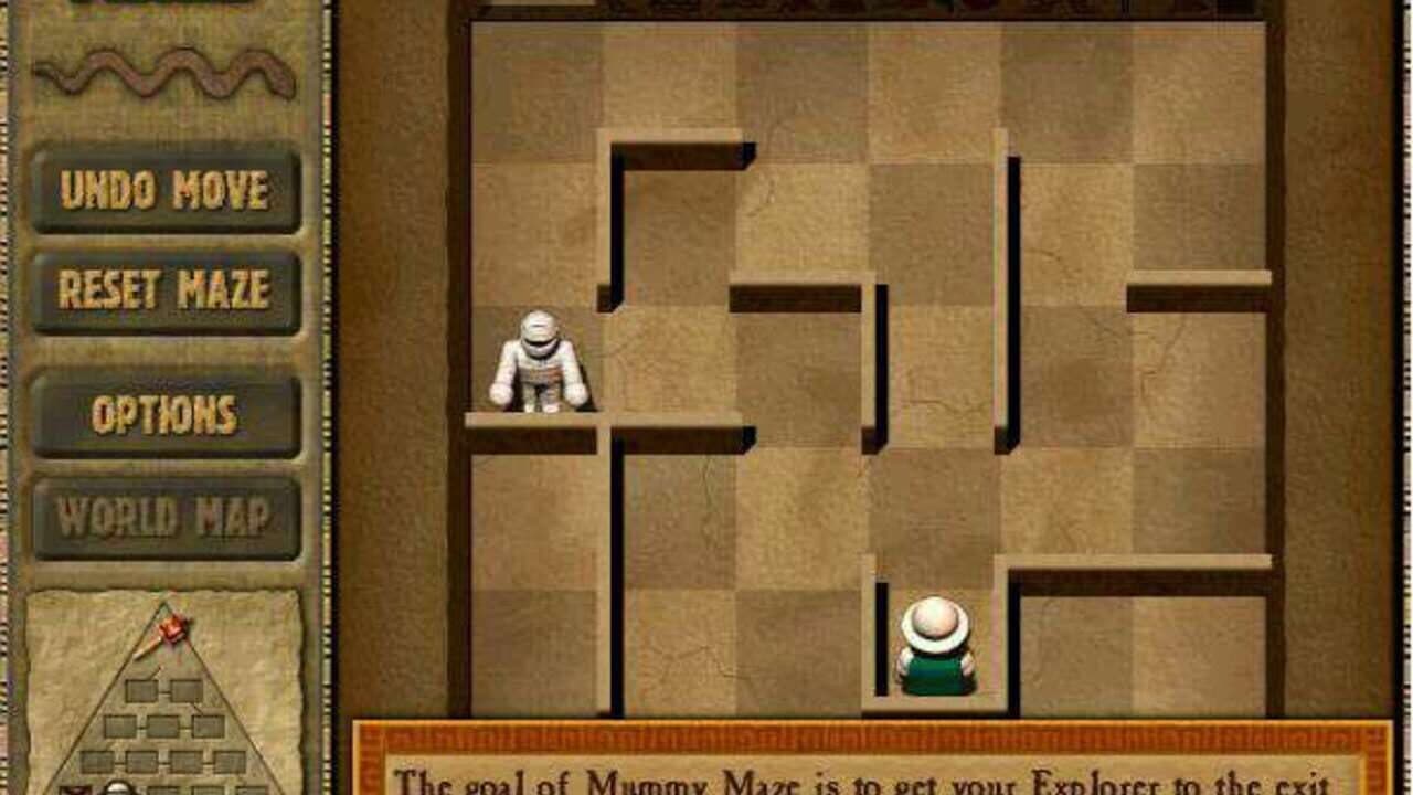 Mummy Maze Deluxe screenshot 1