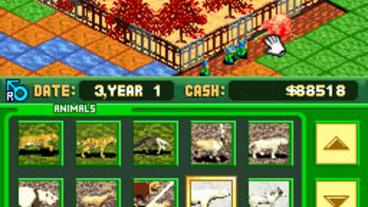 Zoo Tycoon DS screenshot 1