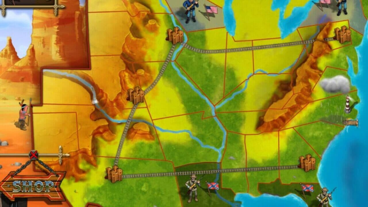 The Bluecoats: North vs. South screenshot 1