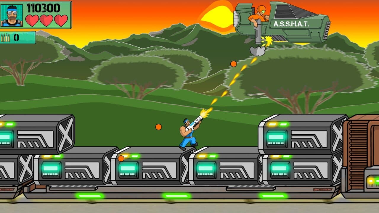 Machine Gun Train Run screenshot 1