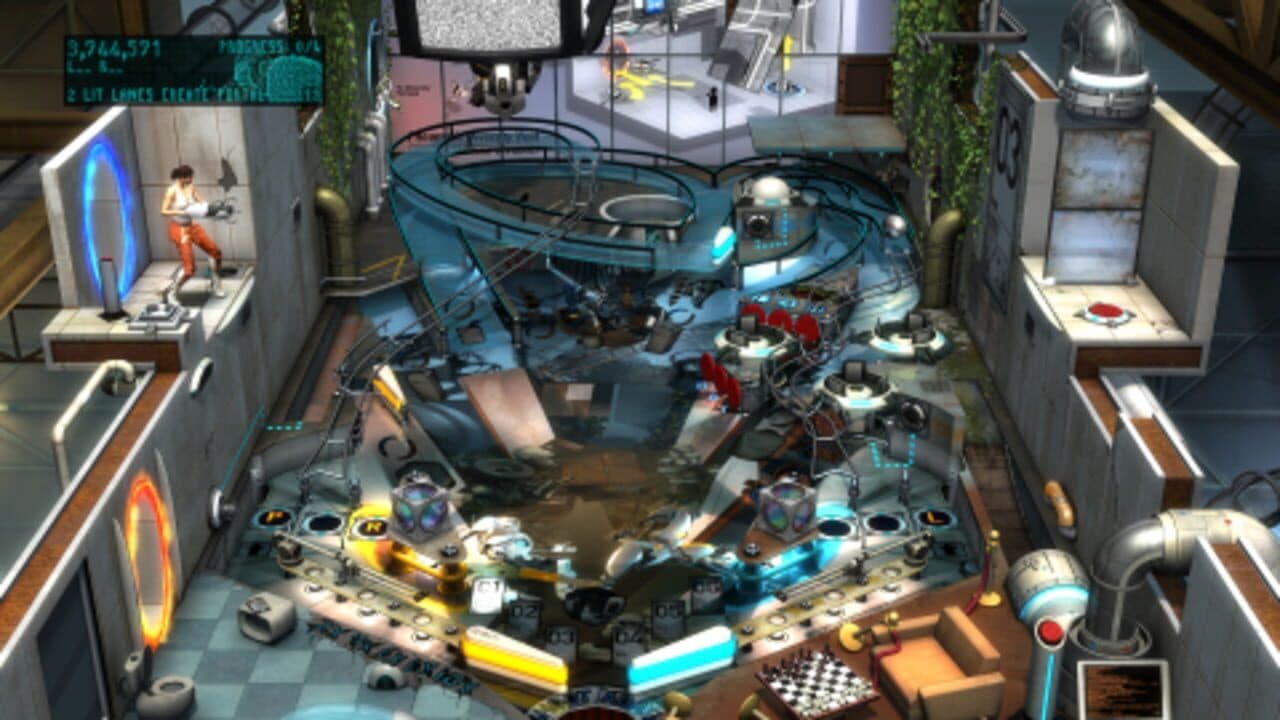 Pinball FX2: Portal Pinball screenshot 1