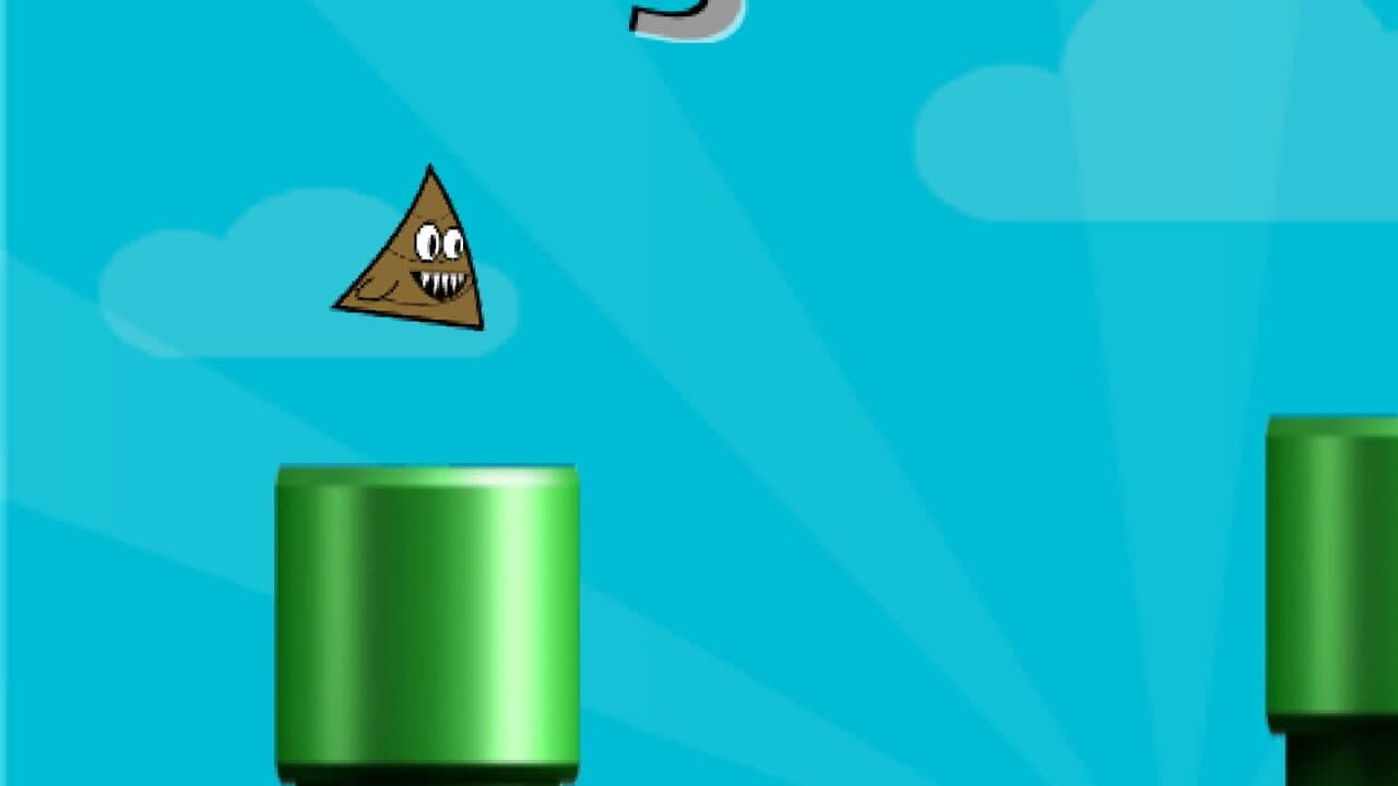Flappy Turds: Gangsta Poop Grime Music Edition screenshot 1