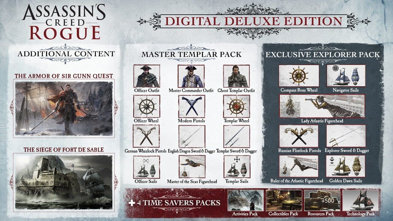 Assassin's Creed: Rogue - Digital Deluxe Edition screenshot 1