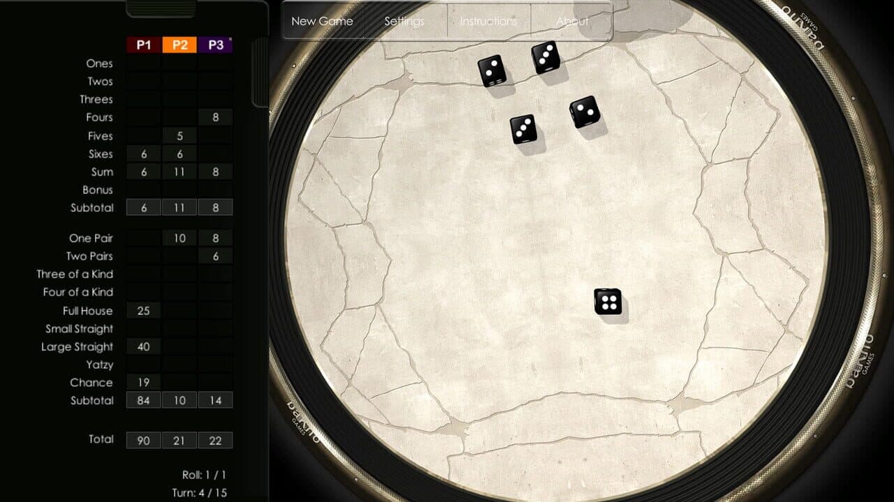 Yatzy screenshot 1