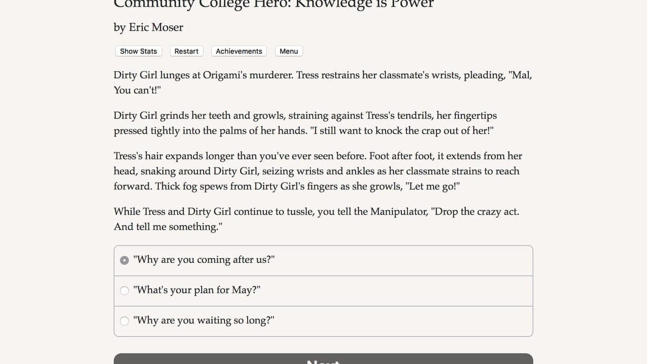 Community College Hero: Knowledge is Power thumbnail 5