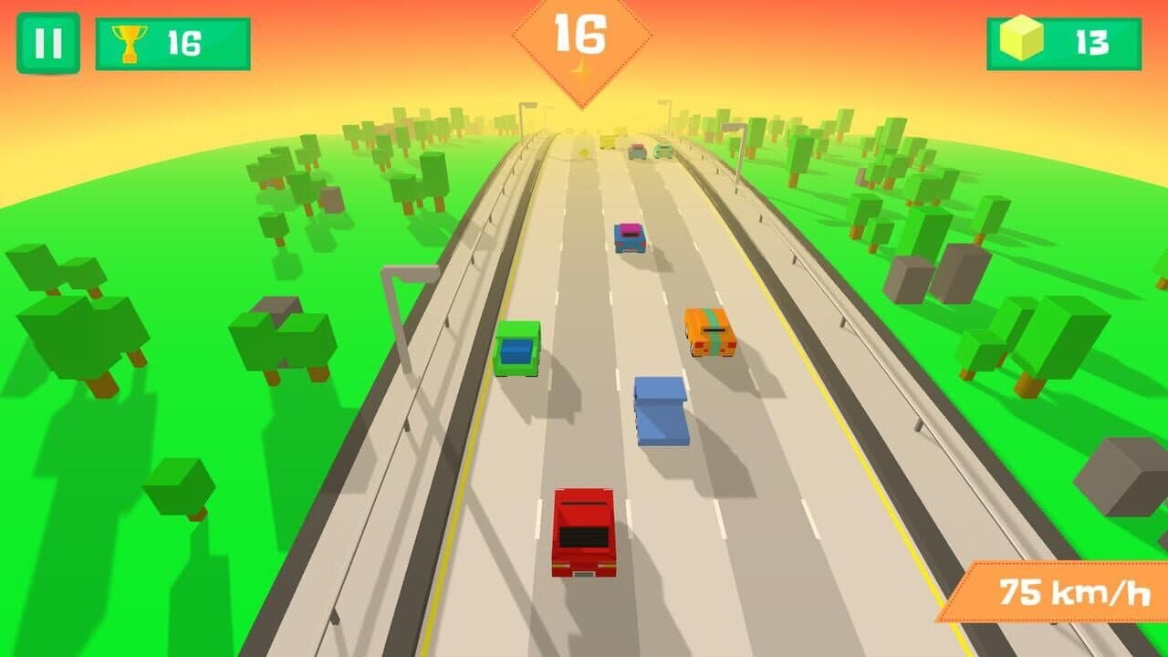 Pixel Traffic: Highway Racing thumbnail 3