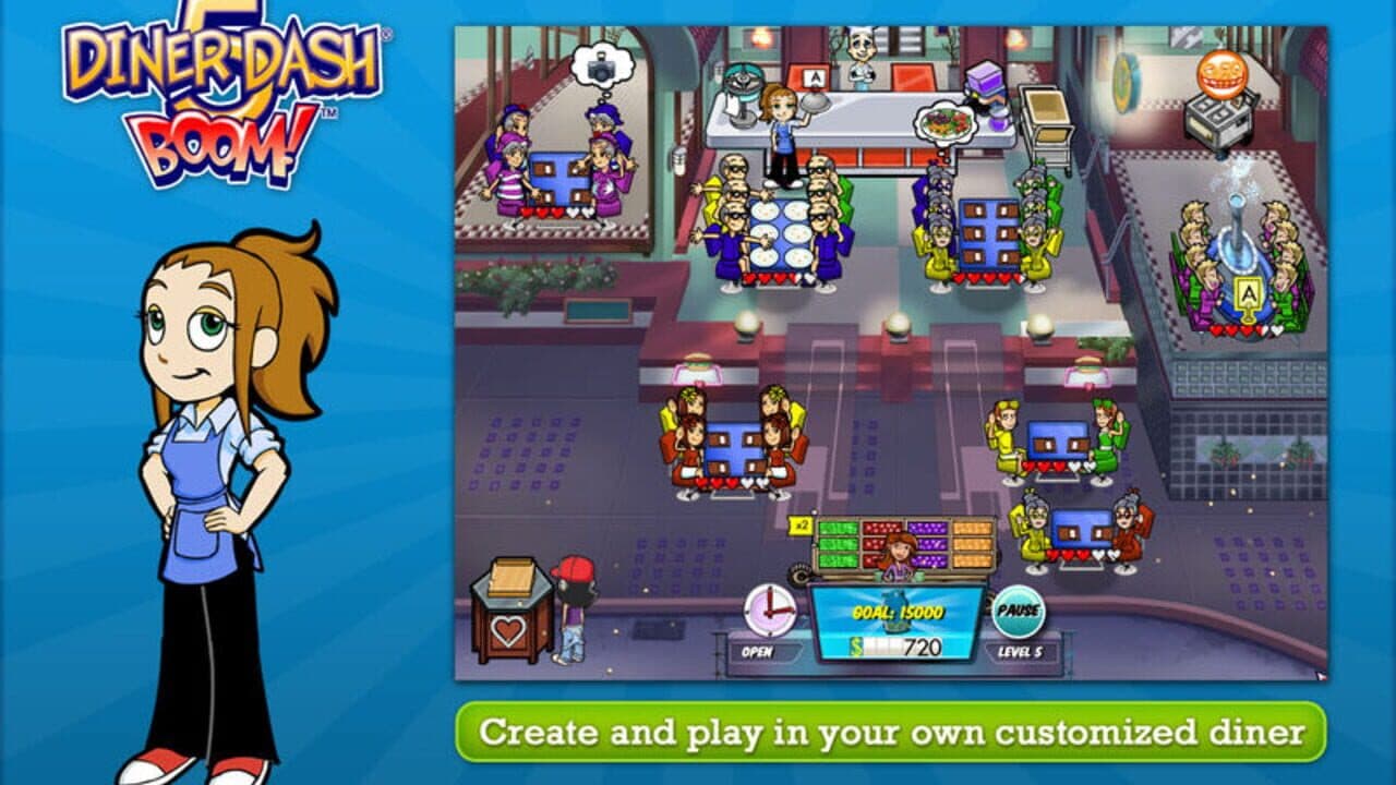 Diner Dash 5: Boom! thumbnail 2