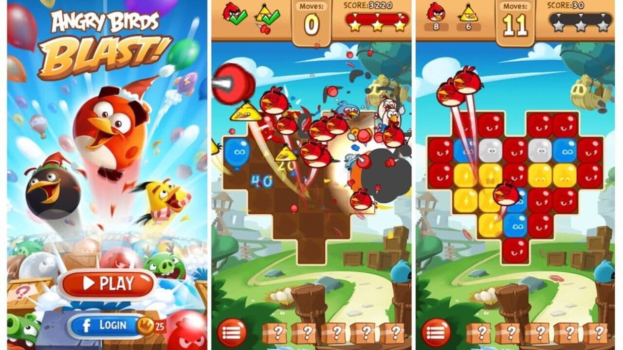 Angry Birds Blast! screenshot 1