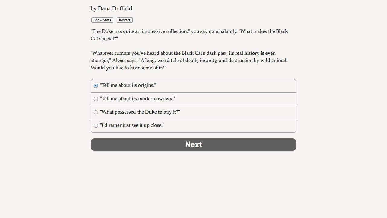 Thieves' Gambit: The Curse of the Black Cat screenshot 1