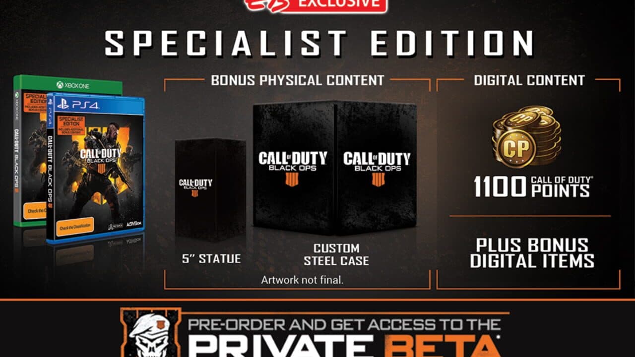 Call of Duty: Black Ops 4 - Specialist Edition screenshot 1