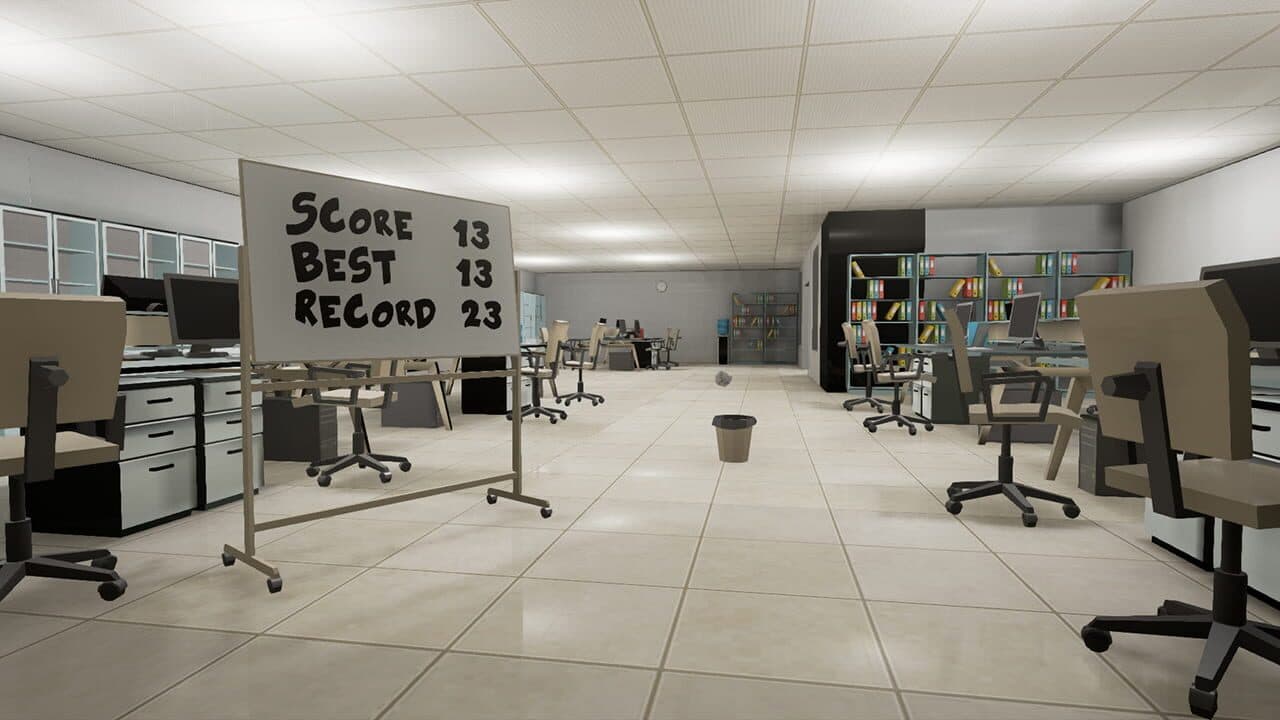 Paper Toss VR screenshot 1