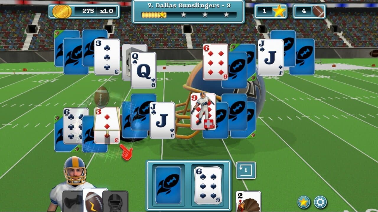 Touch Down Football Solitaire thumbnail 7
