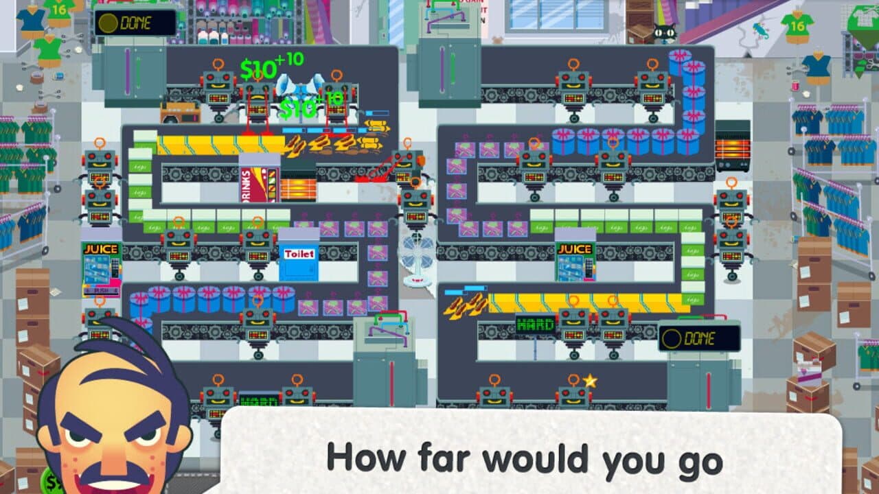 Sweatshop HD screenshot 1