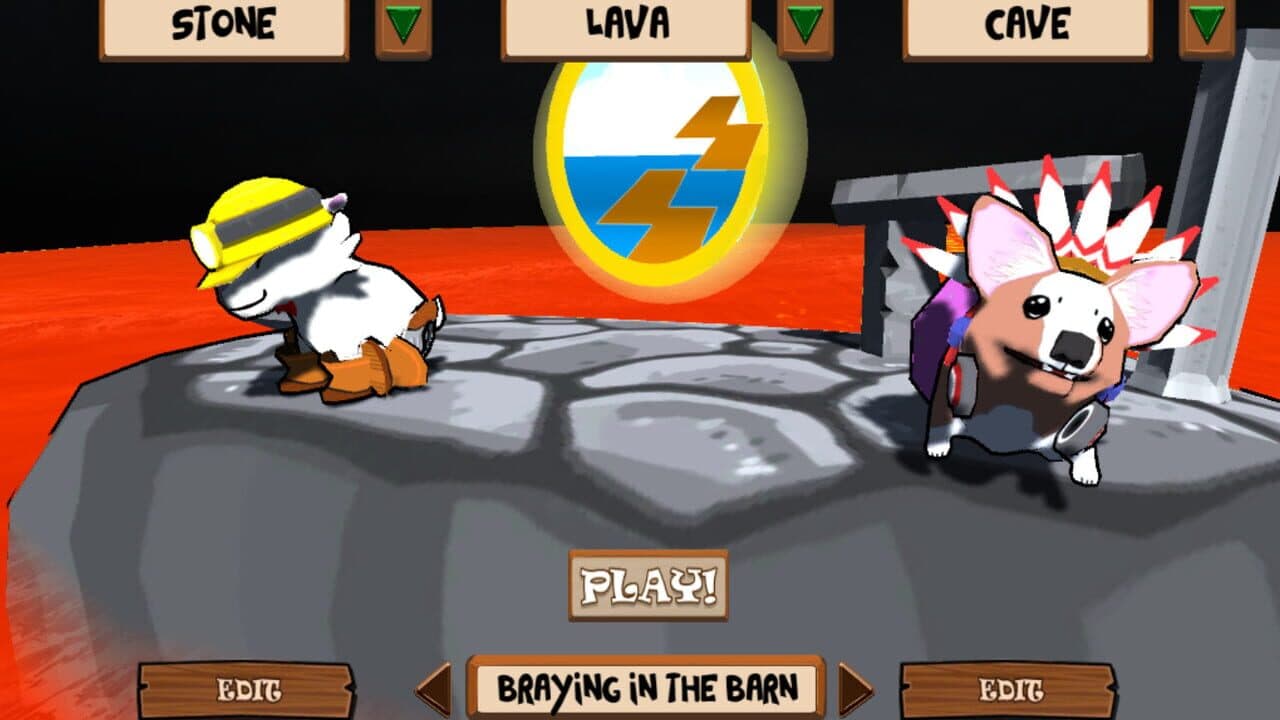 Goats on a Bridge thumbnail 2