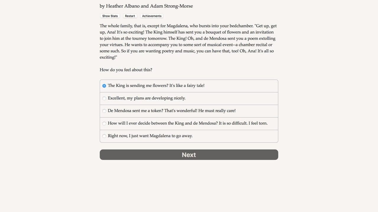 Affairs of the Court: Choice of Romance screenshot 1