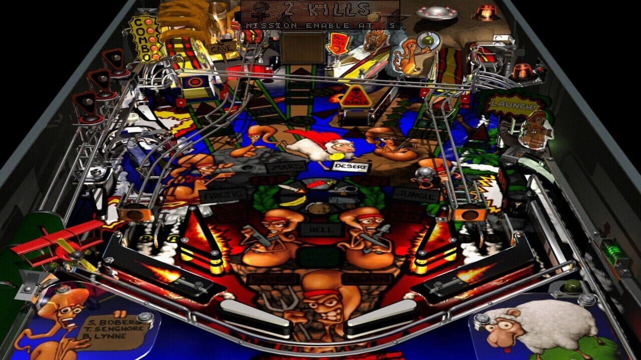 Worms Pinball screenshot 1