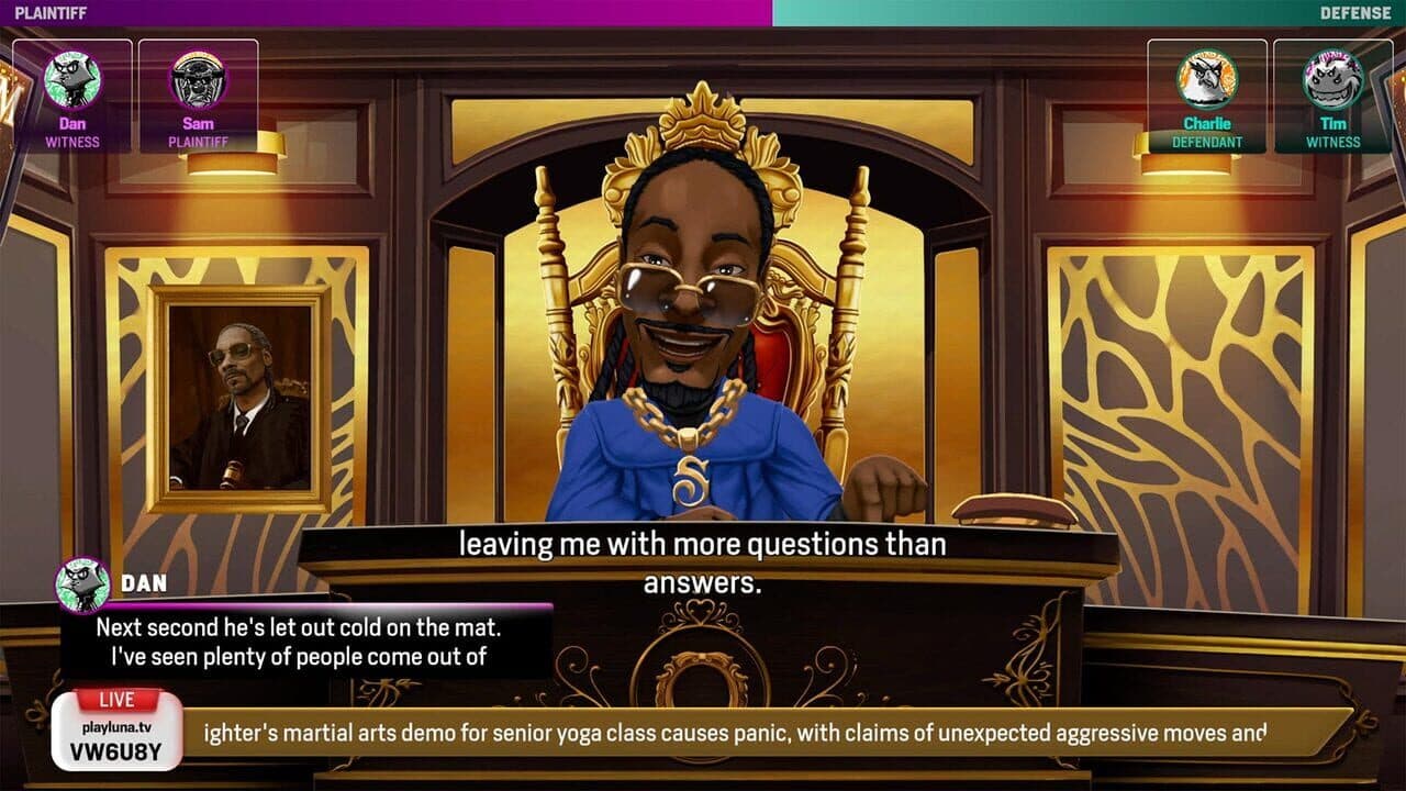 Courtroom Chaos: Starring Snoop Dogg thumbnail 3