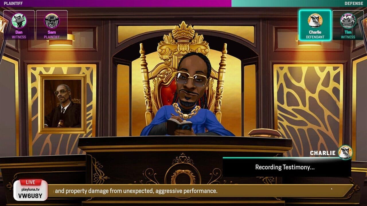 Courtroom Chaos: Starring Snoop Dogg thumbnail 2