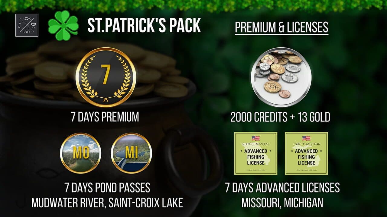 Fishing Planet: Saint Patrick's Pack thumbnail 3