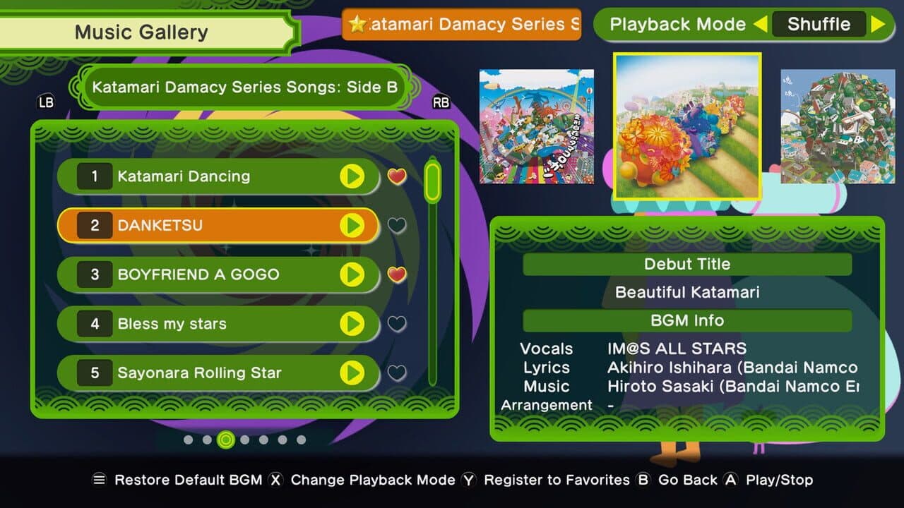 Once Upon a Katamari: Katamari Damacy Series Songs - Sides A + B Bundle screenshot 1