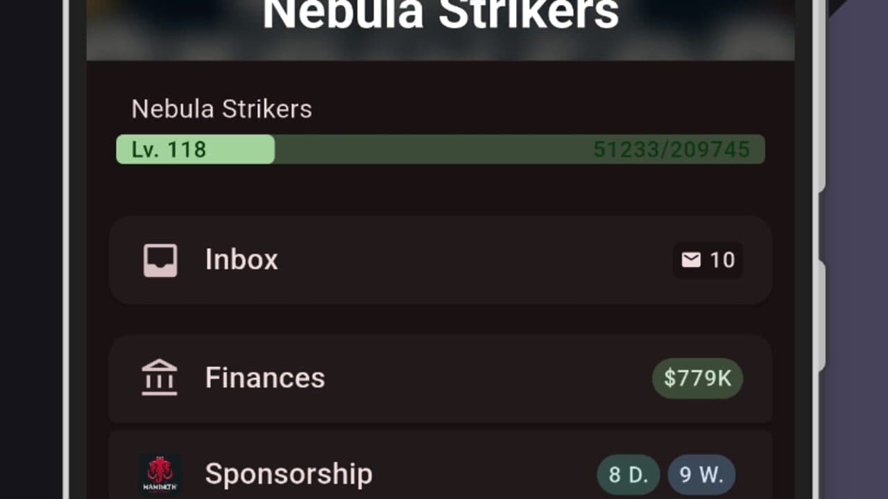 ESMO: Esports Manager Online screenshot 1