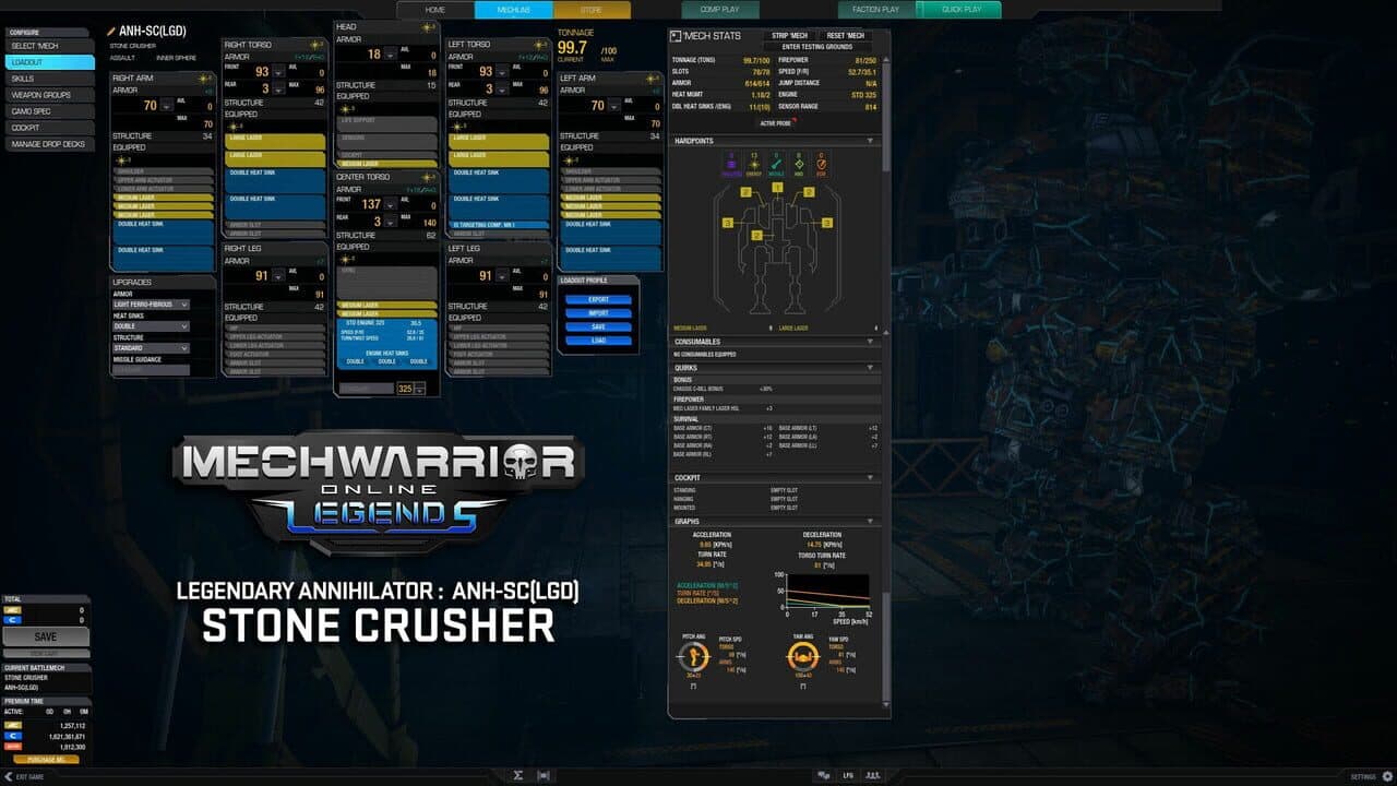 MechWarrior Online: Stone Crusher Legendary Mech Pack thumbnail 2