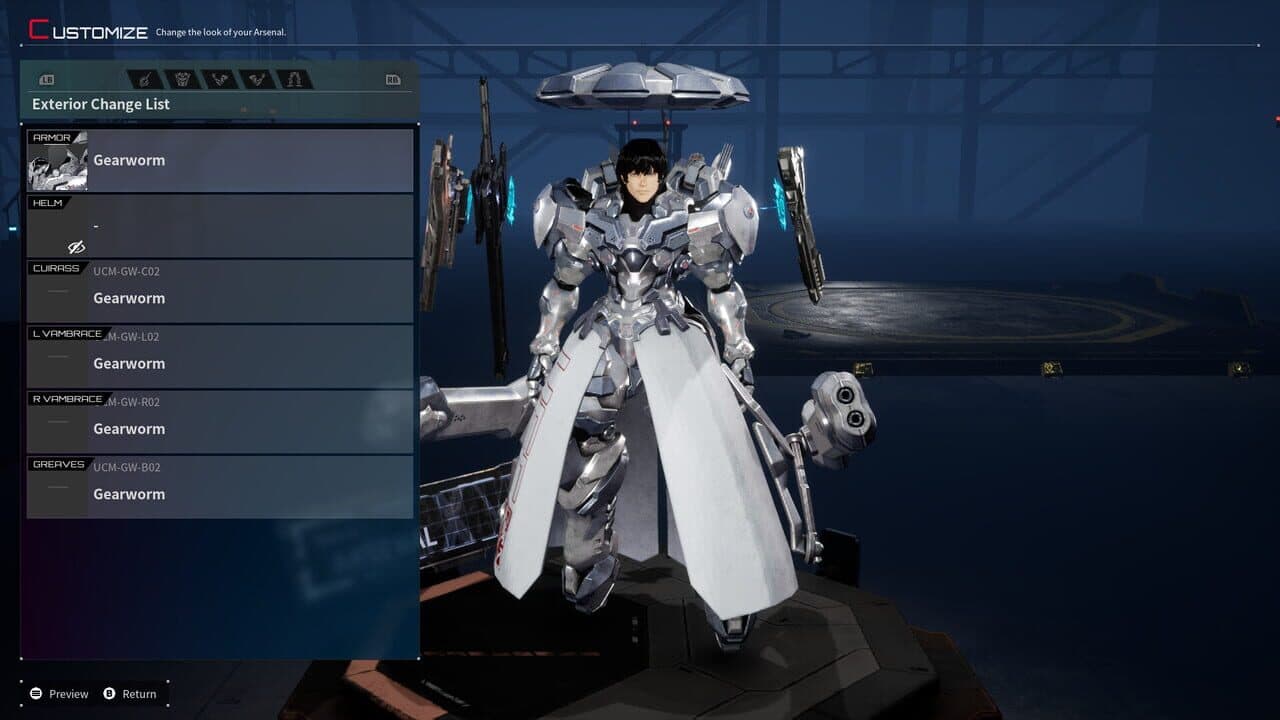 Daemon x Machina: Titanic Scion - Sovereign Axiom Outfit Set thumbnail 2