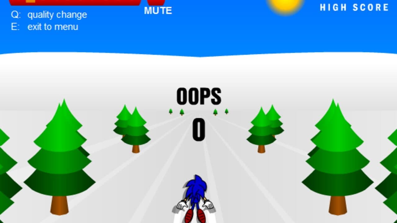Sonic 3D Snowboarding thumbnail 5