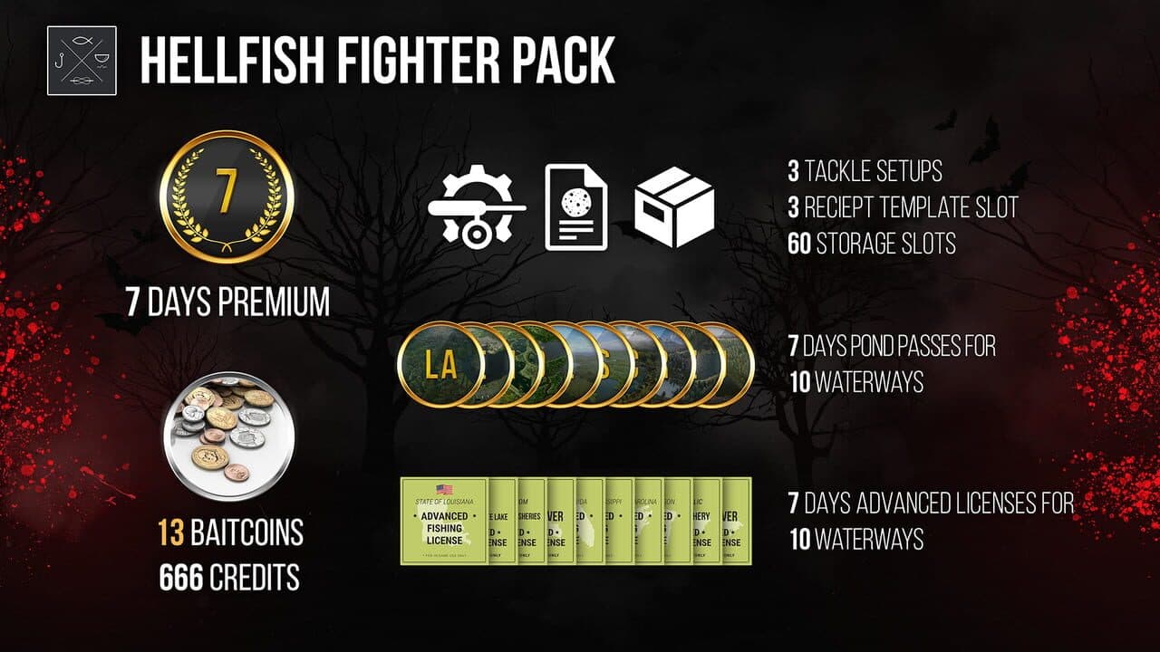 Fishing Planet: Hellfish Fighter Pack thumbnail 3