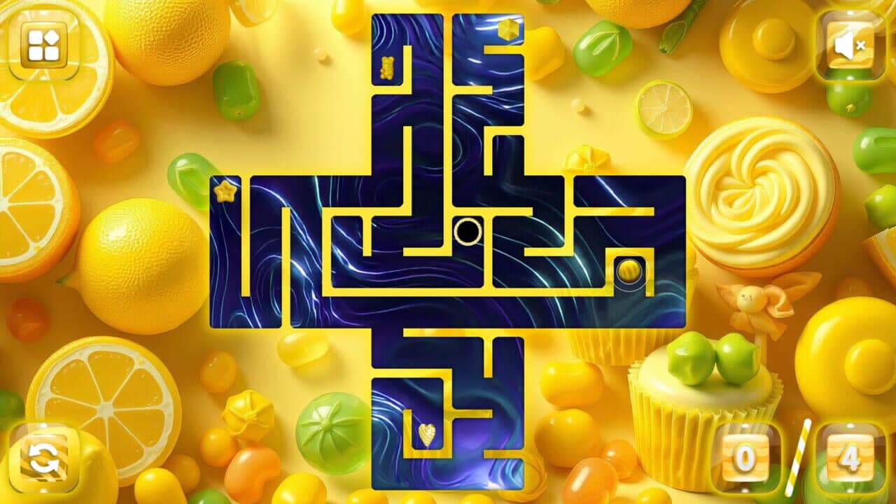Sweetie Candy Maze: Yellow Lemon thumbnail 2
