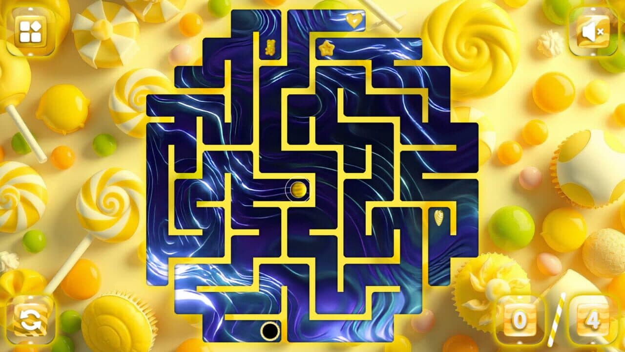 Sweetie Candy Maze: Yellow Lemon thumbnail 3