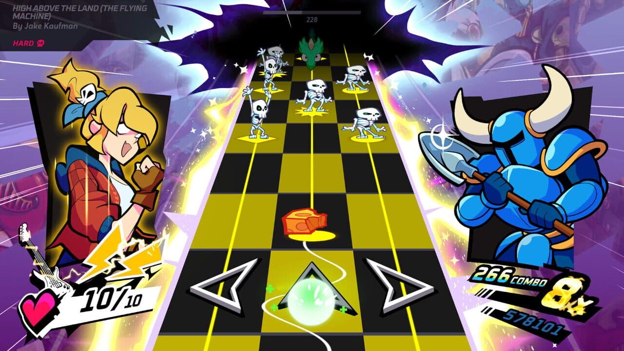 Rift of the NecroDancer: Shovel Knight - "High Above the Land (The Flying Machine)" - Jake Kaufman screenshot 1
