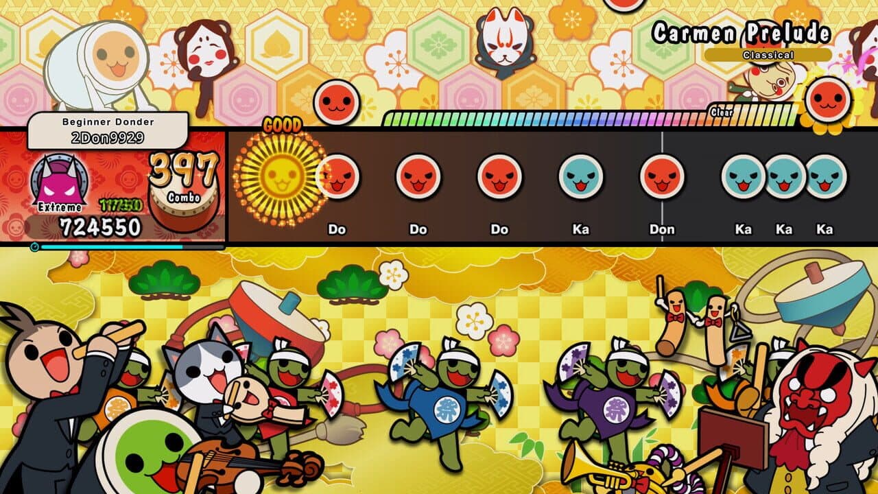 Taiko no Tatsujin: Rhythm Festival - Classical Pack screenshot 1