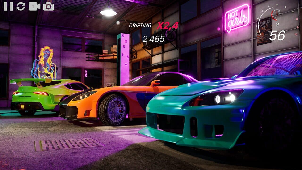 Hashiriya Drifter: Car Racing, Drift, Drag Remaster screenshot 1