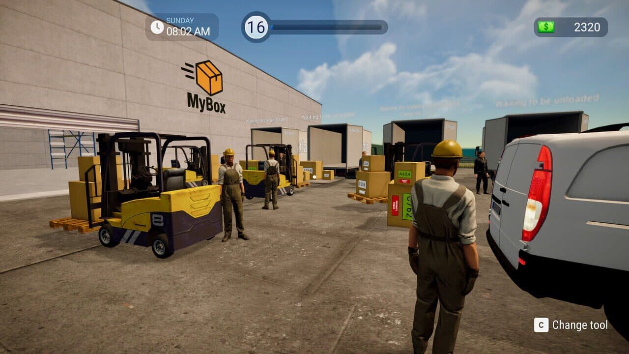 Parcel Delivery Simulator screenshot 1