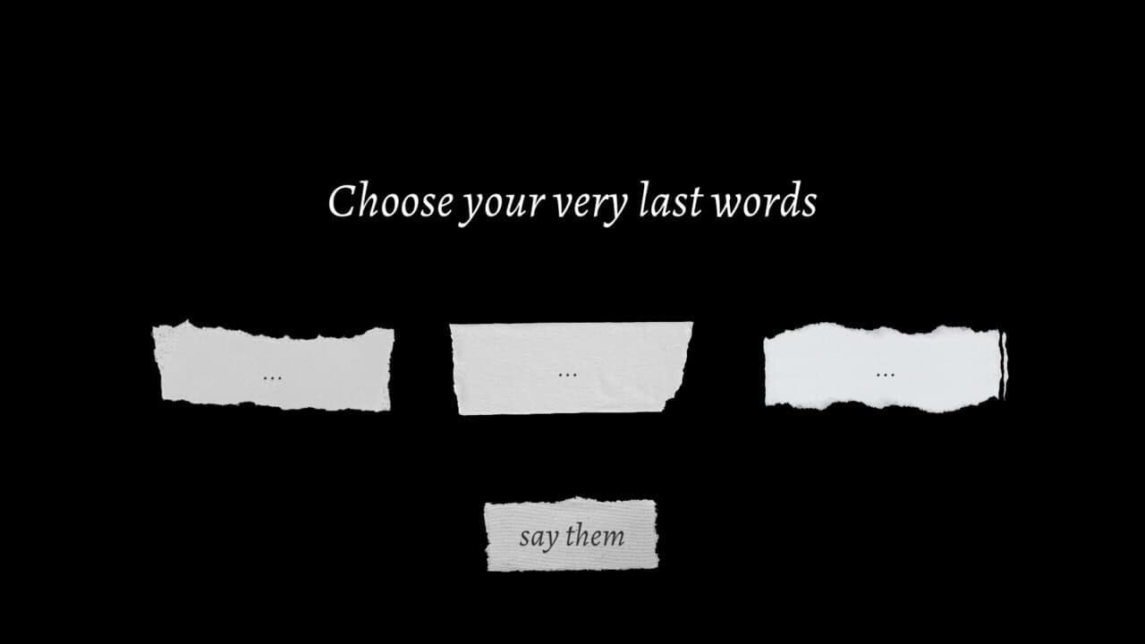 Your Very Last Words thumbnail 4