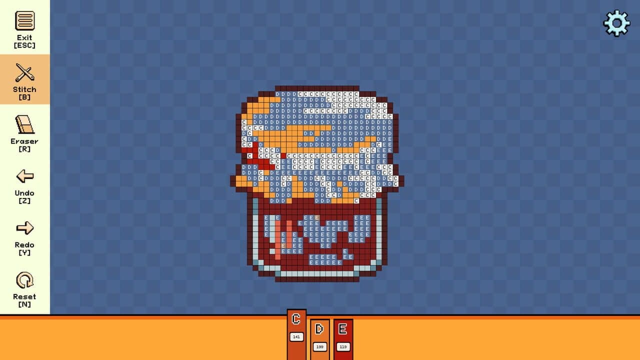 Pixel Cross Stitch: Color by Number - Autumn Miniatures Pack thumbnail 2