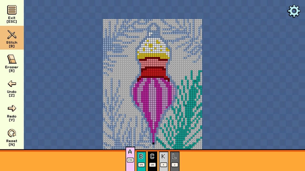 Pixel Cross Stitch: Color by Number - Christmas Baubles Pack 3 thumbnail 2