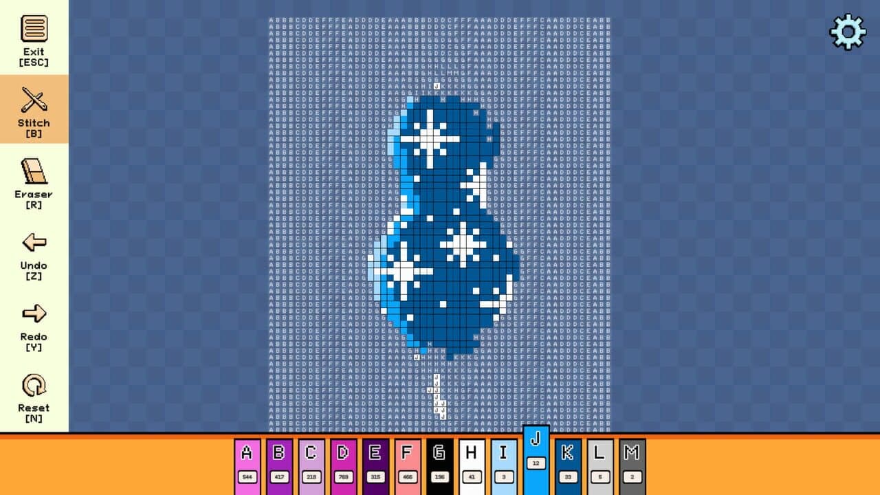 Pixel Cross Stitch: Color by Number - Christmas Baubles Pack 3 thumbnail 3