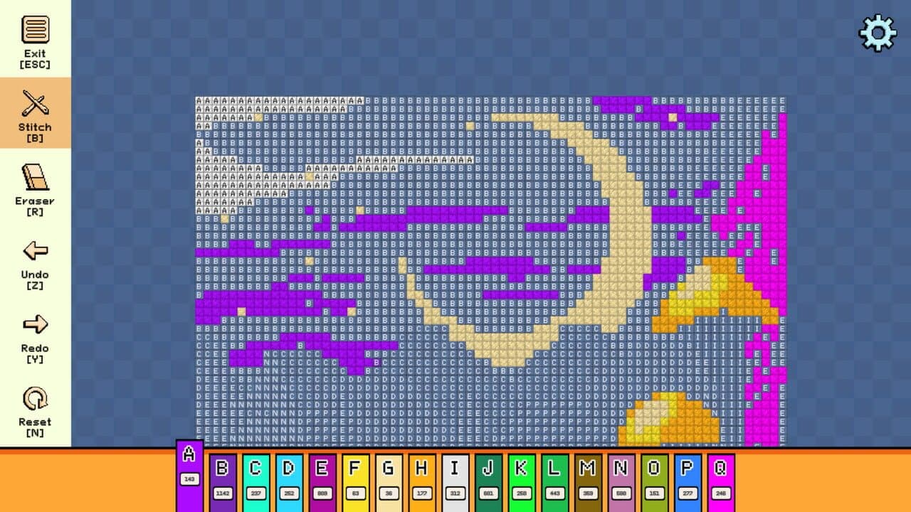 Pixel Cross Stitch: Color by Number - Enchanted Worlds Pack 3 thumbnail 2