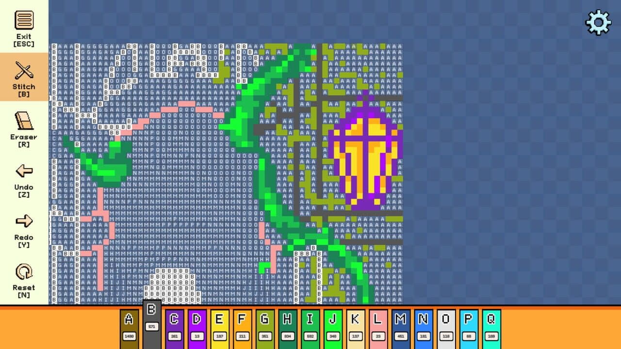 Pixel Cross Stitch: Color by Number - Enchanted Worlds Pack 3 thumbnail 3