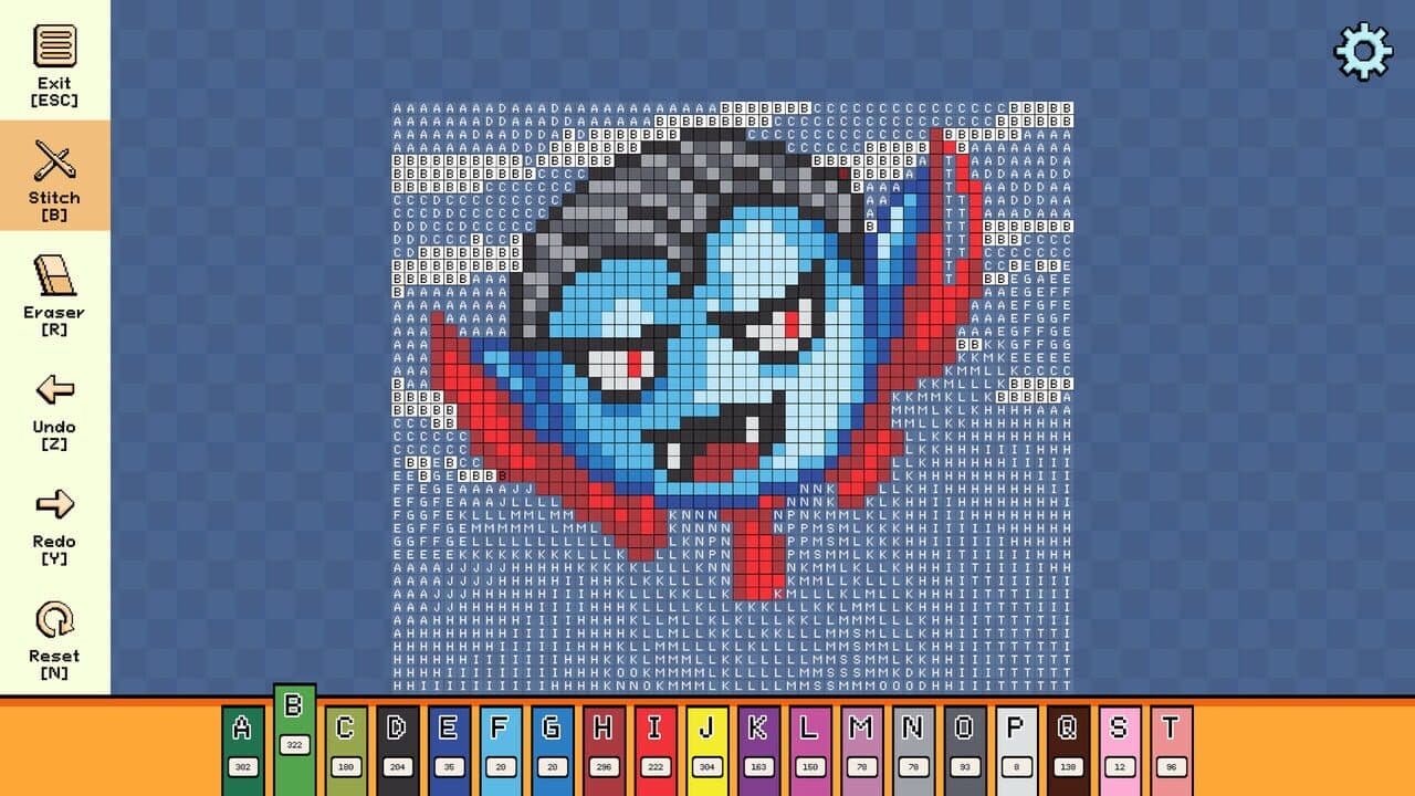 Pixel Cross Stitch: Color by Number - Halloween Pack 2 thumbnail 2