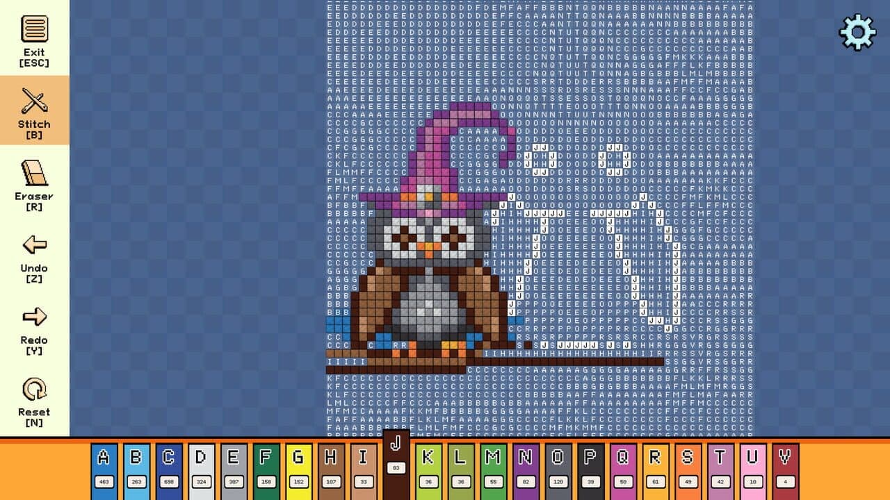Pixel Cross Stitch: Color by Number - Halloween Pack 2 thumbnail 3