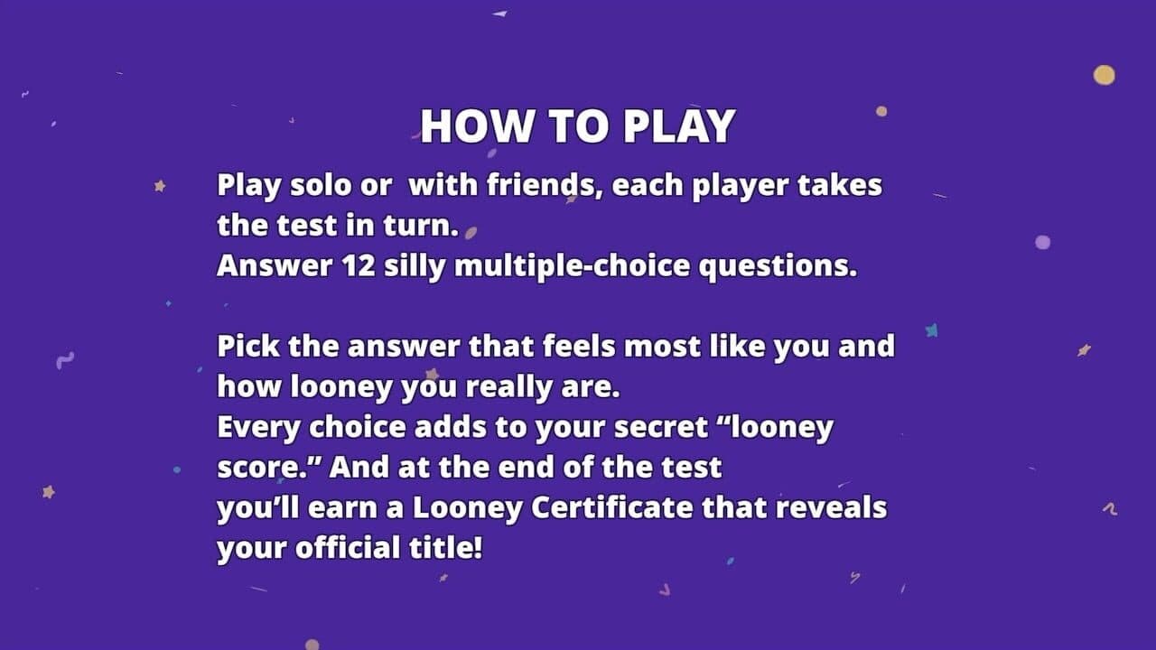 Looney Test thumbnail 3