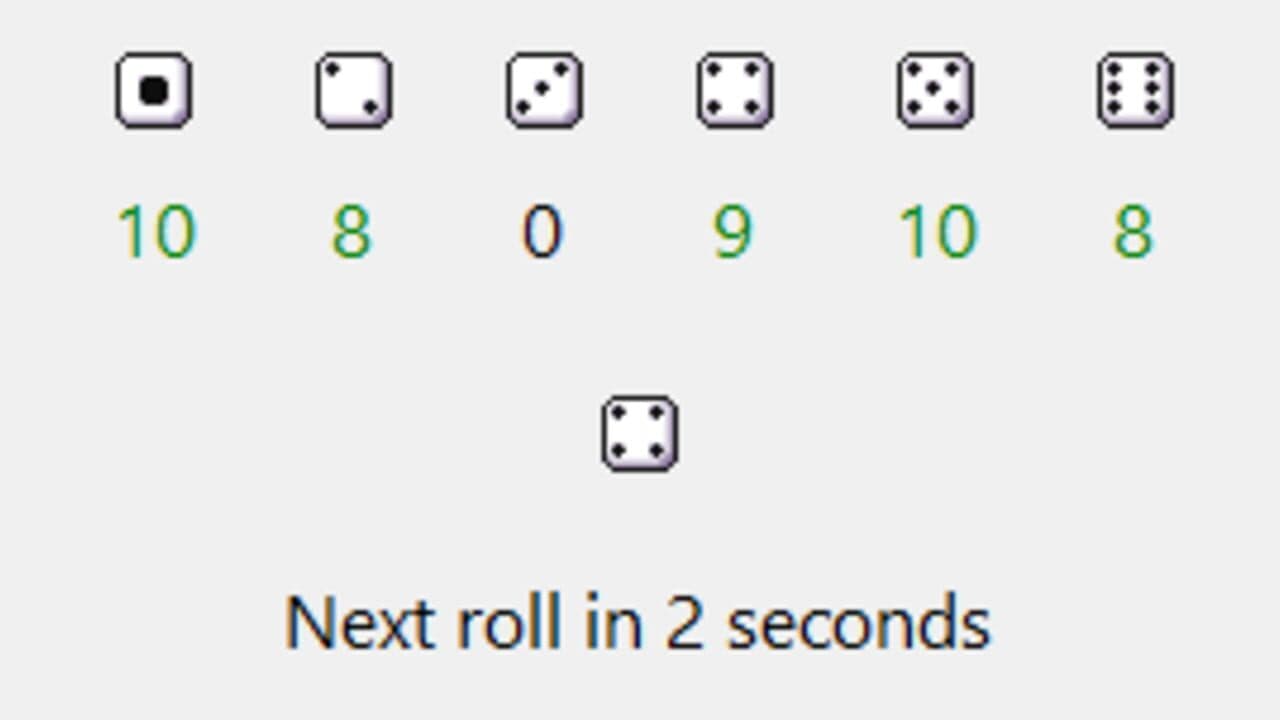 RandomRoll Challenge screenshot 1